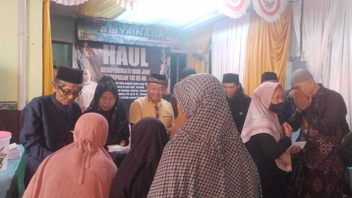 Haul Padepokan TIC ke-35 Digelar Khidmat, Santuni 120 Anak Yatim dan Lansia